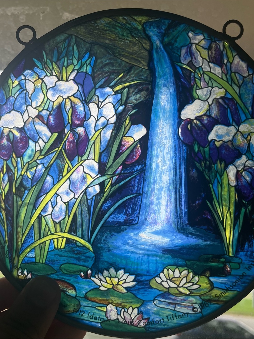 Tiffany Sarah Faye Summer Memorial Window Stained Glass Smithsonian Reproduction
